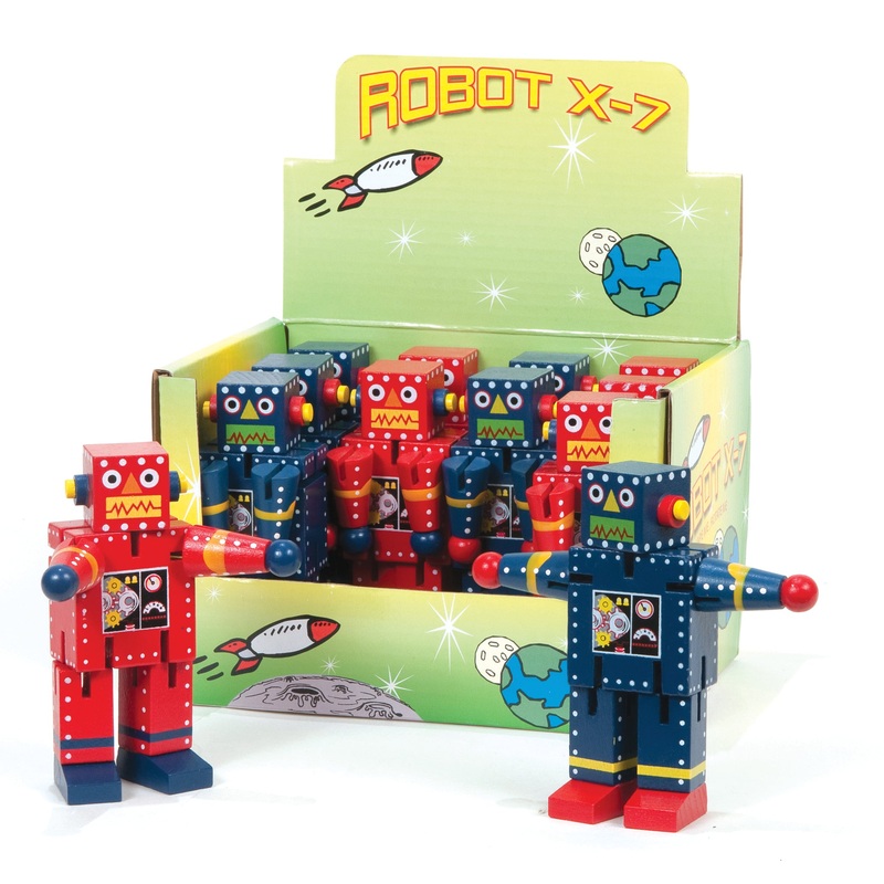 Mini Robot X-7 (Display of 12)