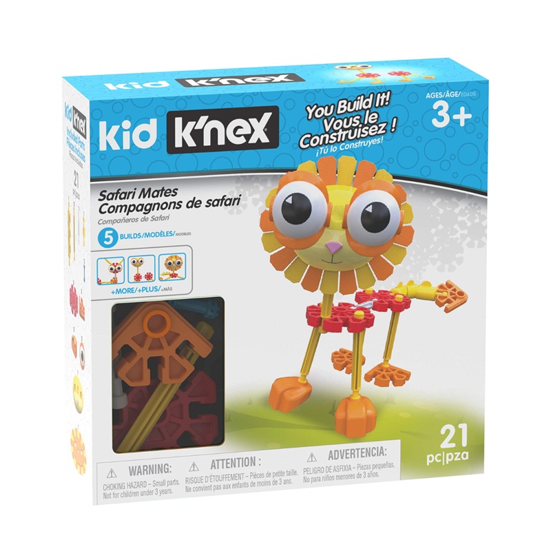 Kid K’nex: Safari Mates – 21 pieces