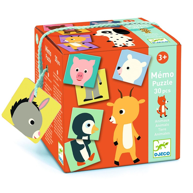 Memo Puzzle – Animals