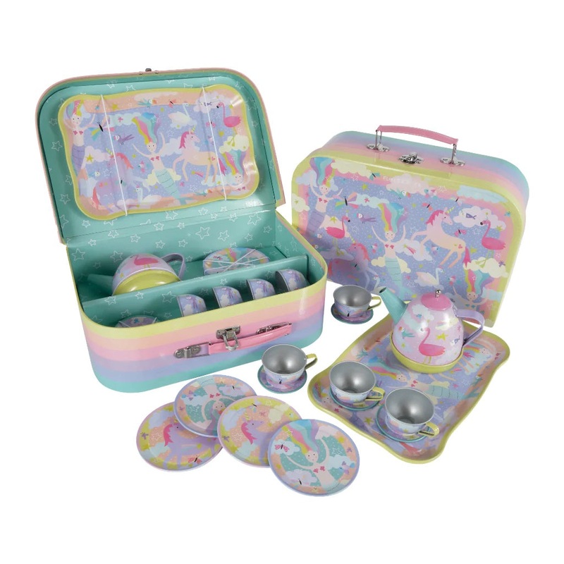 Musical Tin Tea Set: Fantasy – 15 pieces