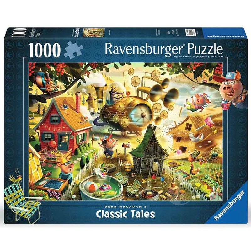 Look Out Little Pigs! – 1000 pieces