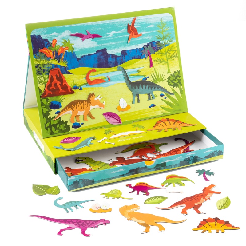 Magnetic Scene with Drawer – Dino