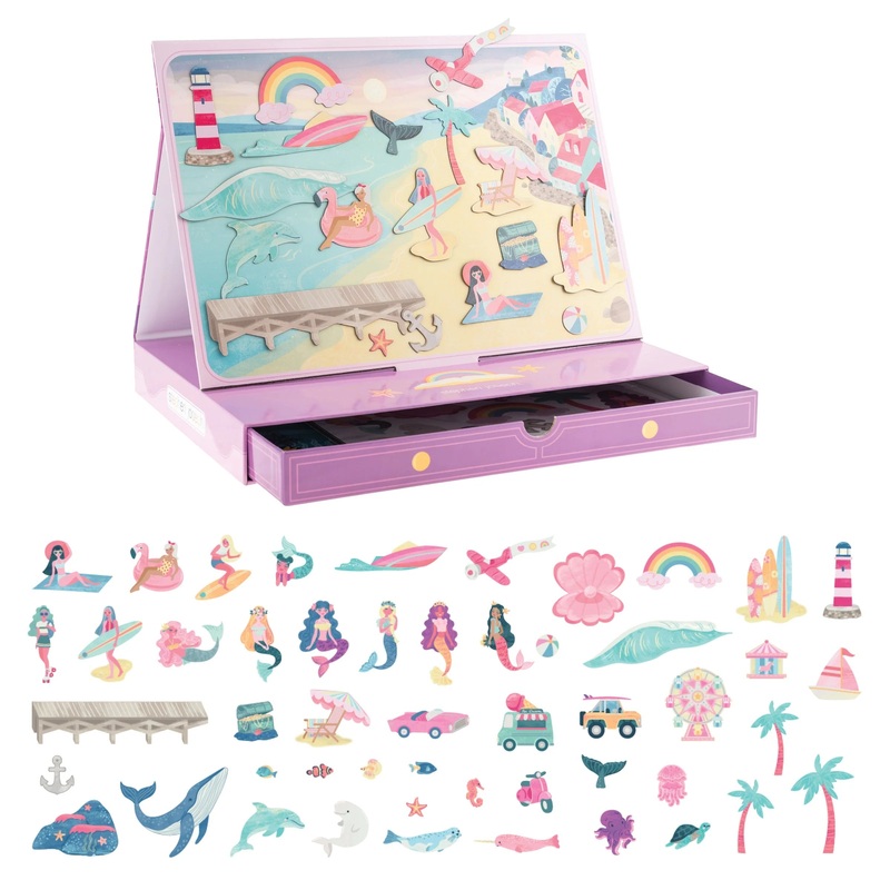 Magnetic Scene with Drawer – Mermaid