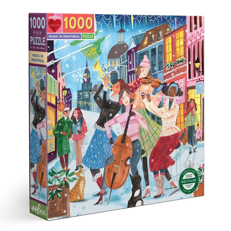 Music in Montreal – 1000 pieces