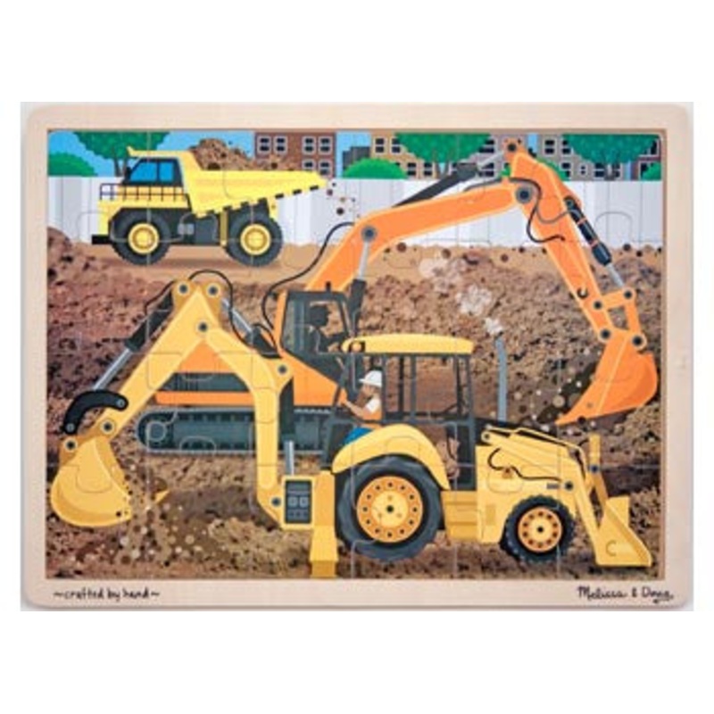 Diggers At Work Jigsaw – 24pc
