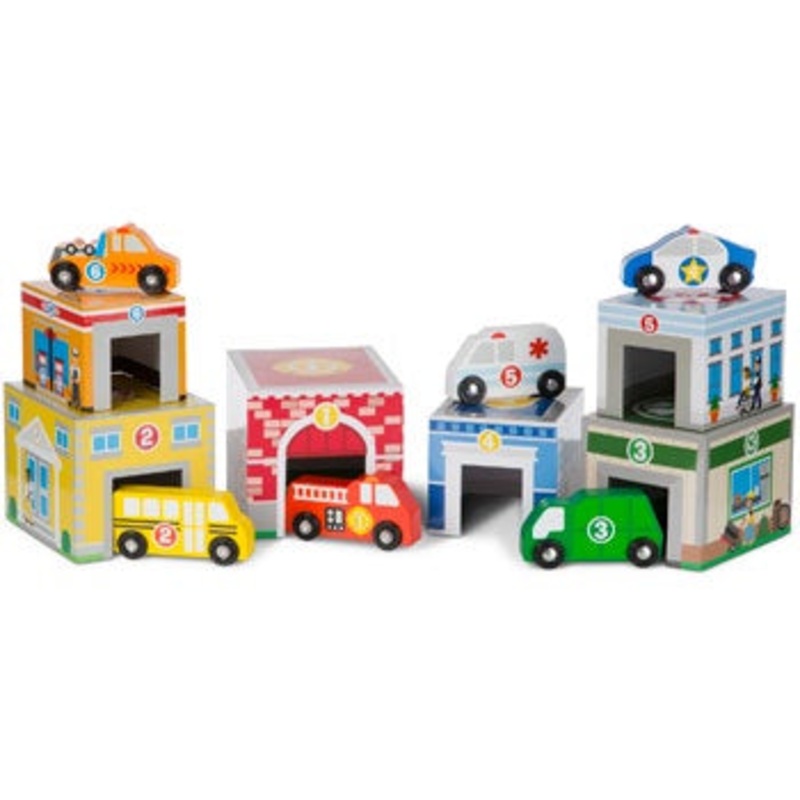 Nesting & Sorting Buildings & Vehicles