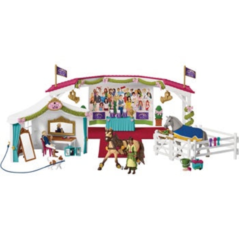 Schleich –  42466  Big Horse Show with Dressing Ten