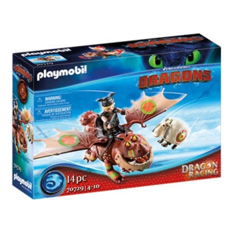 Playmobil – Dragon Racing: Fishlegs and Meatlug