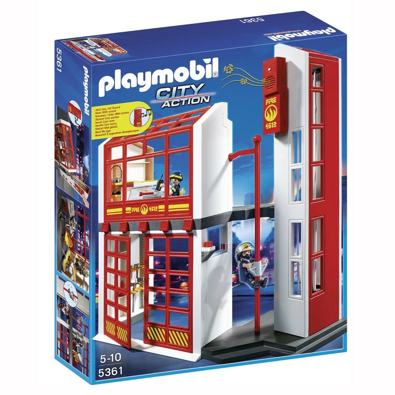 Playmobil – Fire Station with Alarm 5361