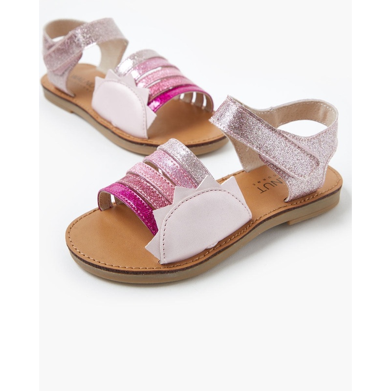 Roxie Sandal – Pink Glitter