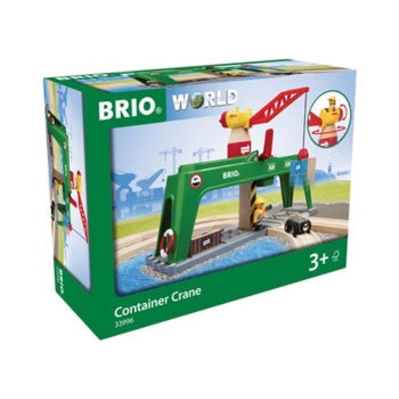BRIO Crane – Container Crane 6 pieces