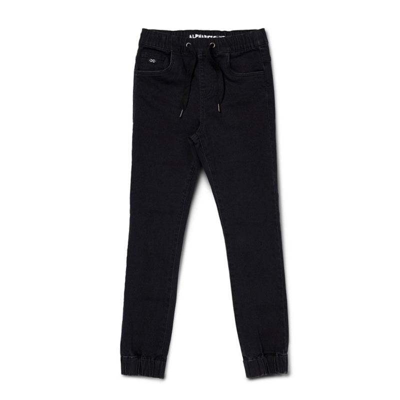 ROCKER JOGG JEAN – BLACK WASH