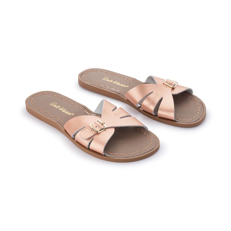 Salt Water – Classic Slide  – Youth- Rose Gold