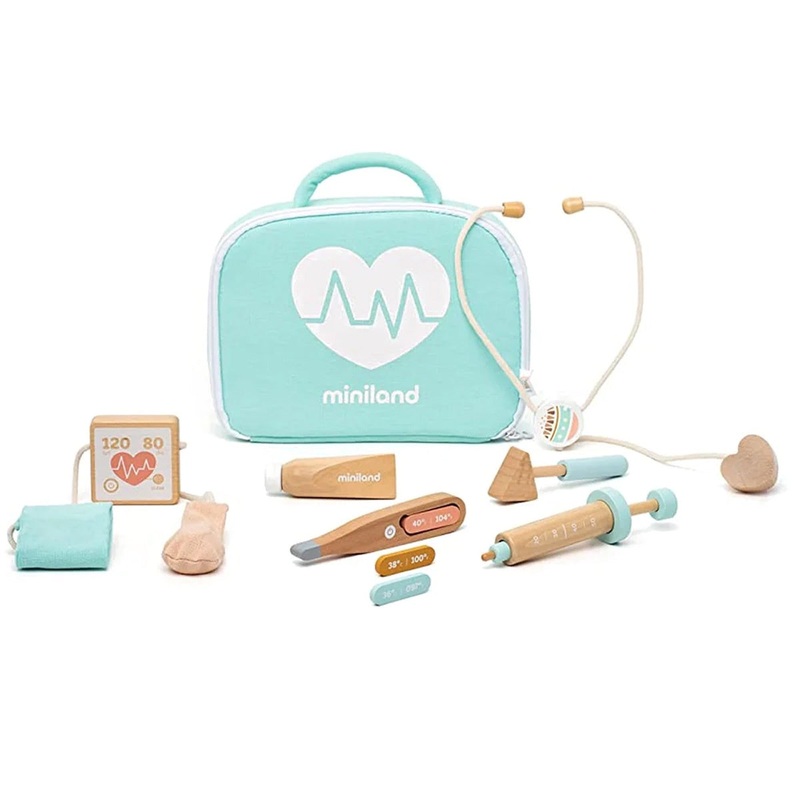 Doll Wooden Doctor Set