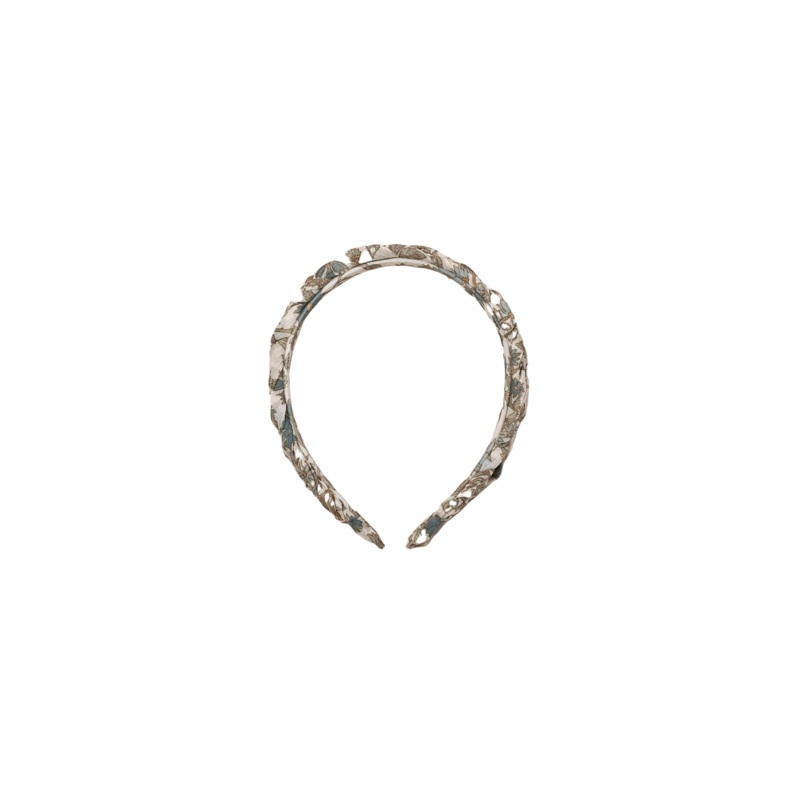 braided headband || cornflower blue