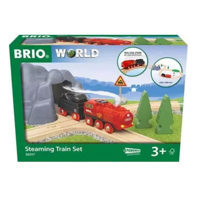 BRIO – Steaming Train Set 24 Pieces