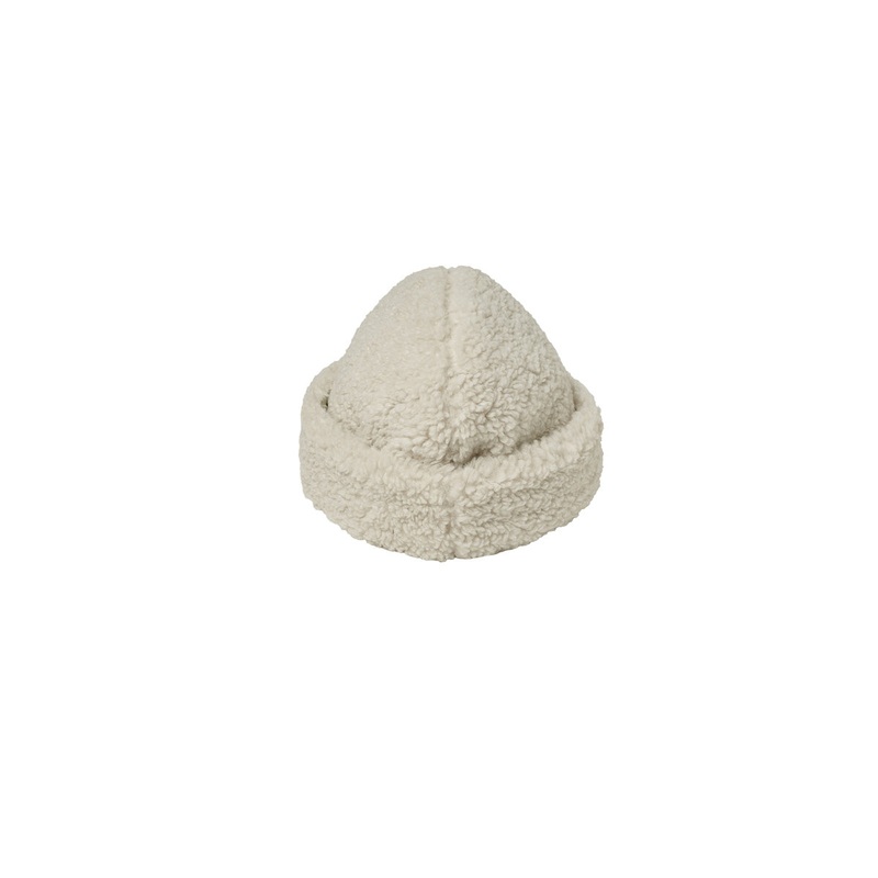 Shearling Beanie || Natural
