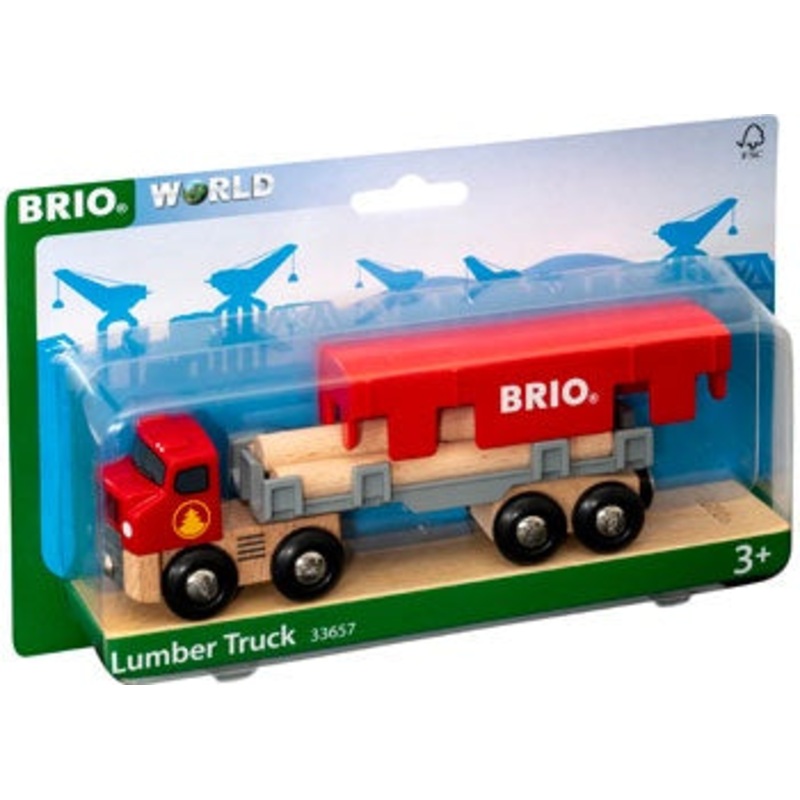 BRIO Vehicle – Lumber Truck 6 pieces