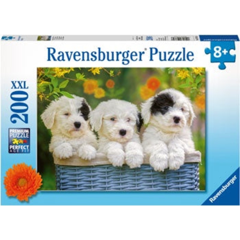 Cuddly Puppies Puzzle 200 pieces