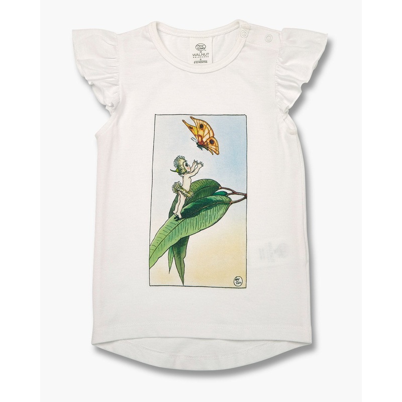 May Gibbs Eloise Frill Tee – Fly Away