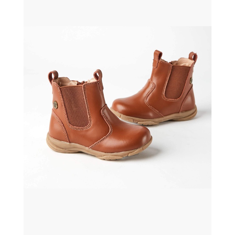 Rodeo Leather Boot – Chestnut