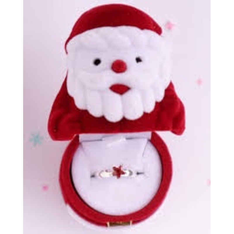 Red Starry Ring with box