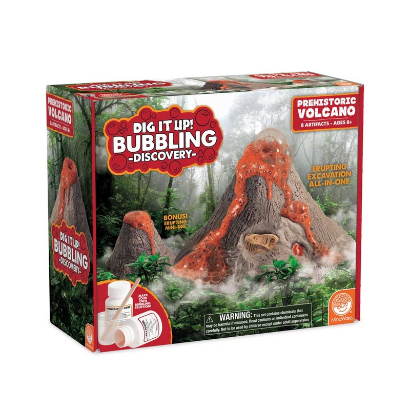 MindWare Dig It Up! Bubbling Discovery: Prehistoric Volcano
