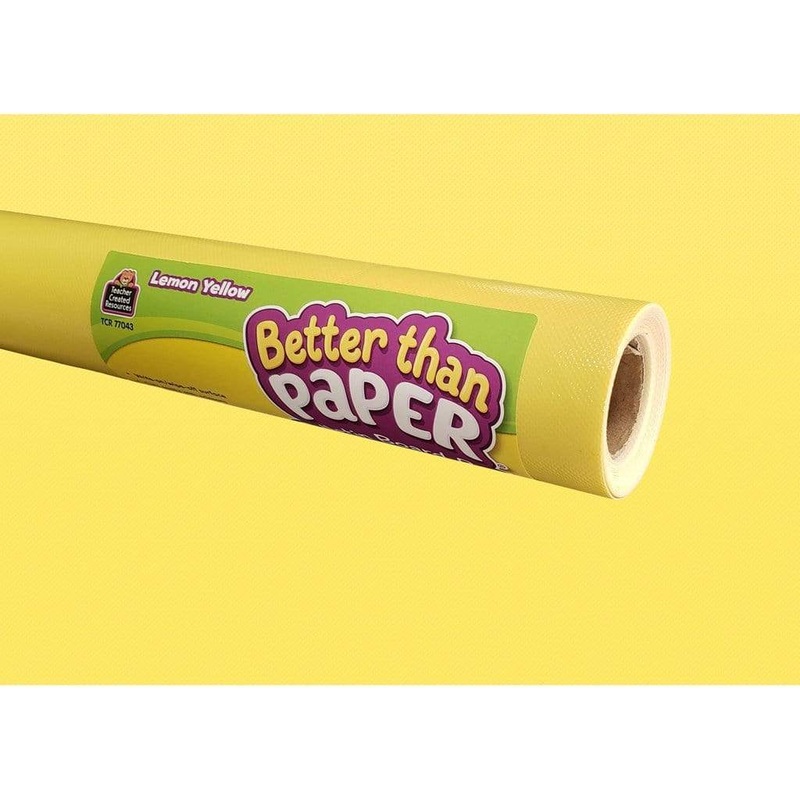 Lemon Yellow Better Than Paper Bulletin Board Roll