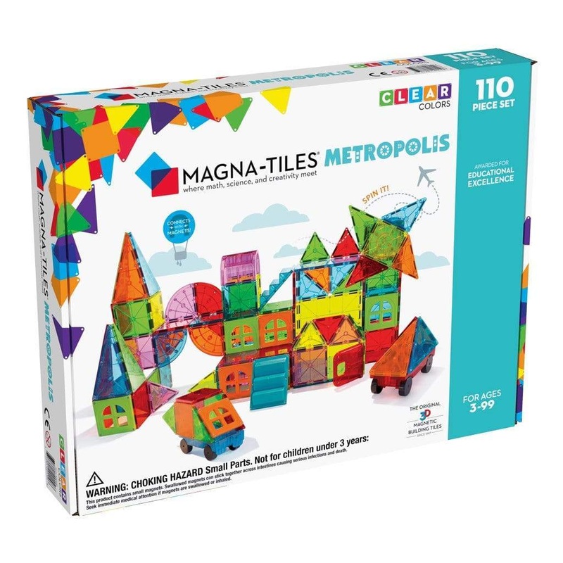 Magna Tiles Metropolis – Magnetic Building Toys