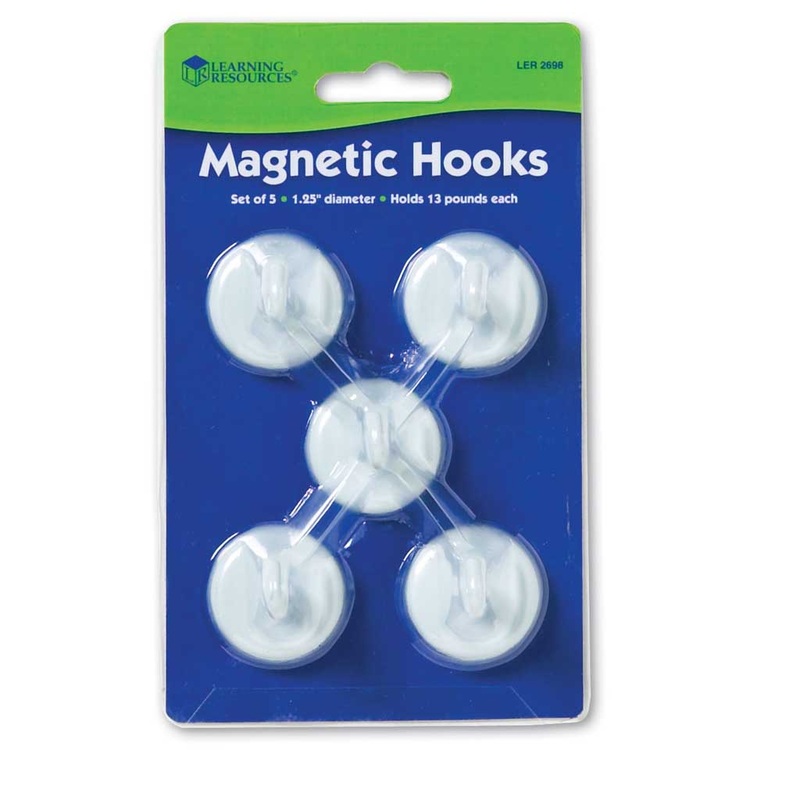 Magnetic Hooks for Pocket Charts