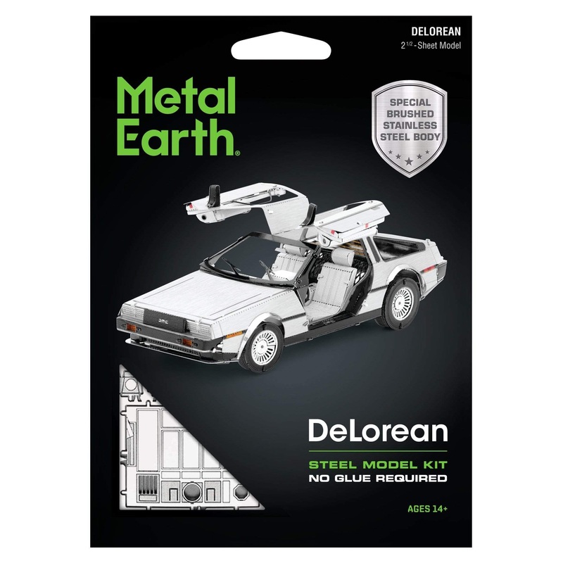 Metal Earth DeLorean