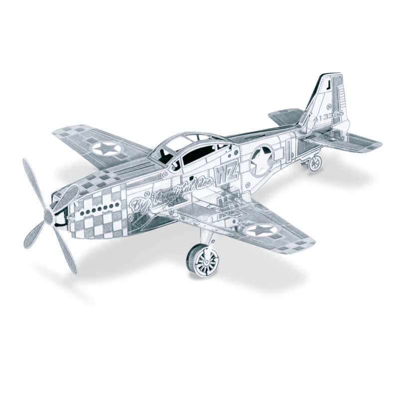 Metal Earth Mustang P-51D