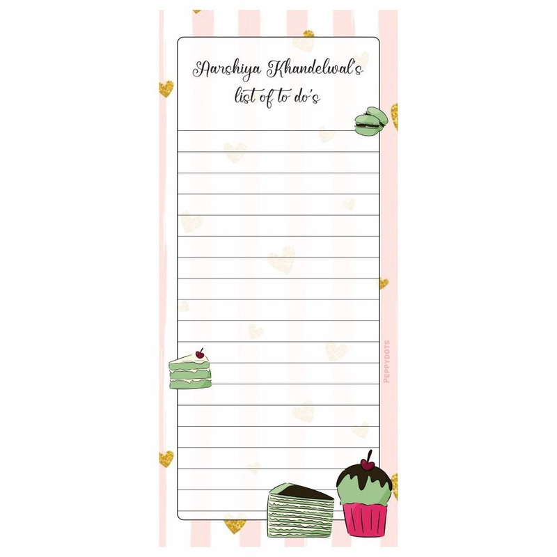 List Pads – Cupcake (PREPAID ONLY)