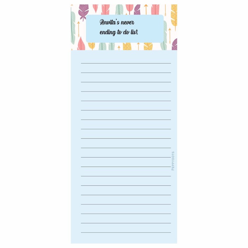 List Pads – Feather (PREPAID ONLY)