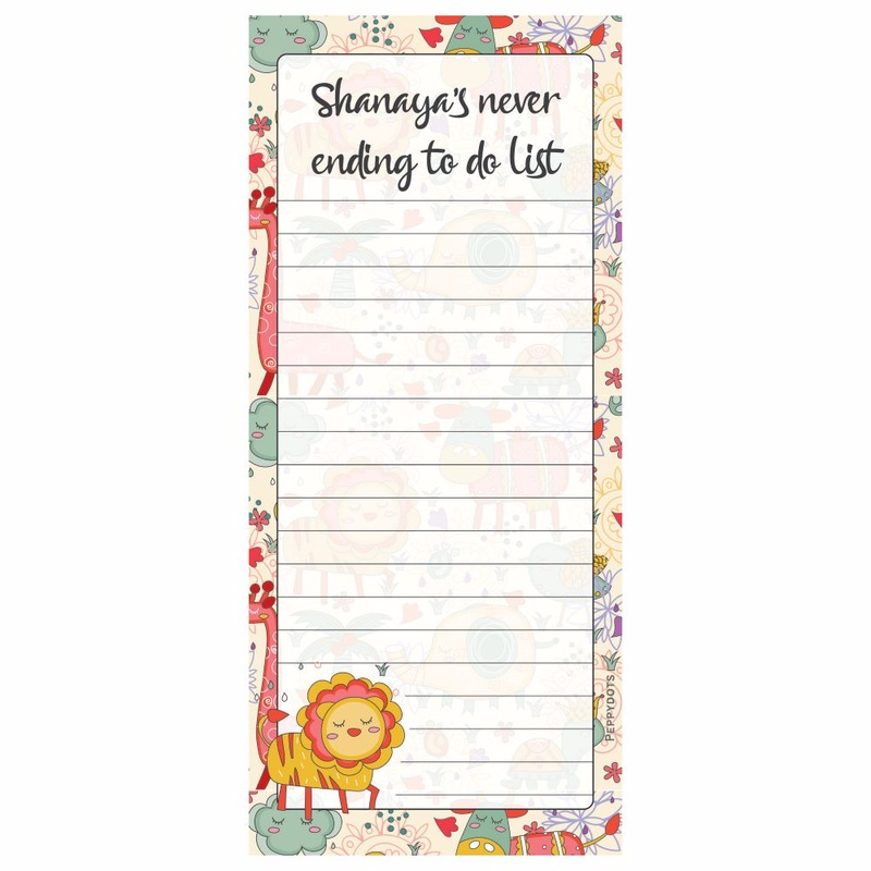 List Pads – Jungle Fun (PREPAID ONLY)