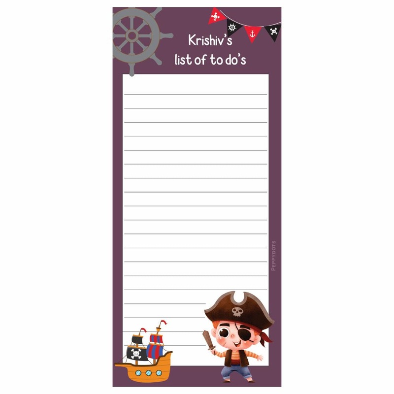 List Pads – Nautical (PREPAID ONLY)