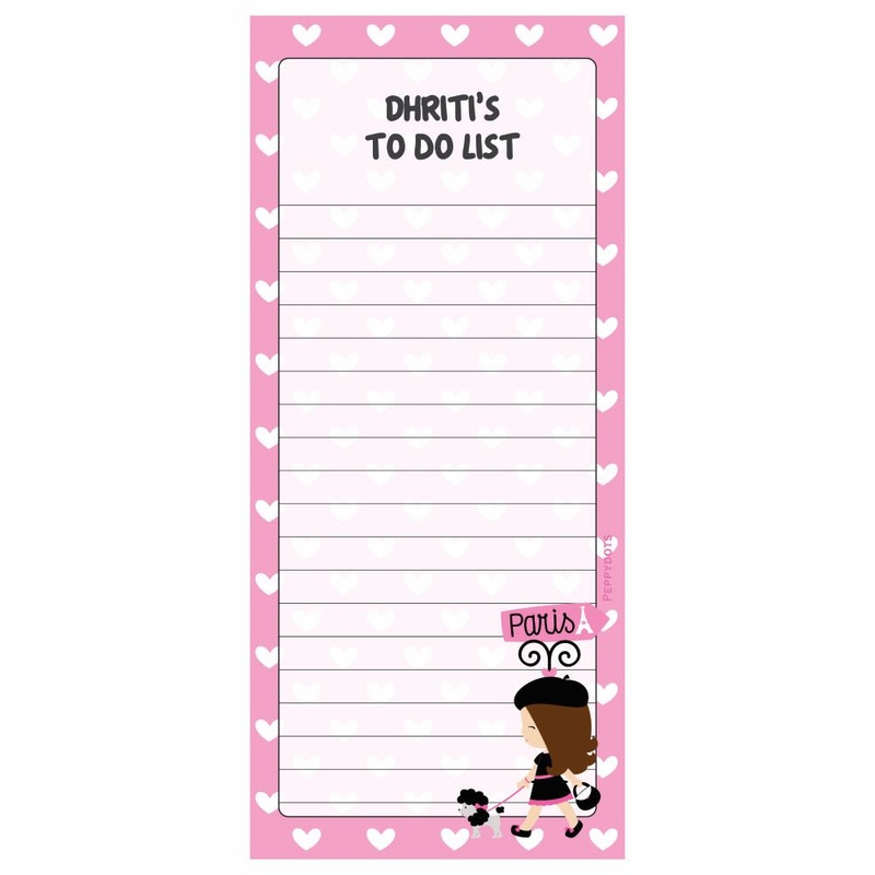 List Pads – Paris Dog (PREPAID ONLY)