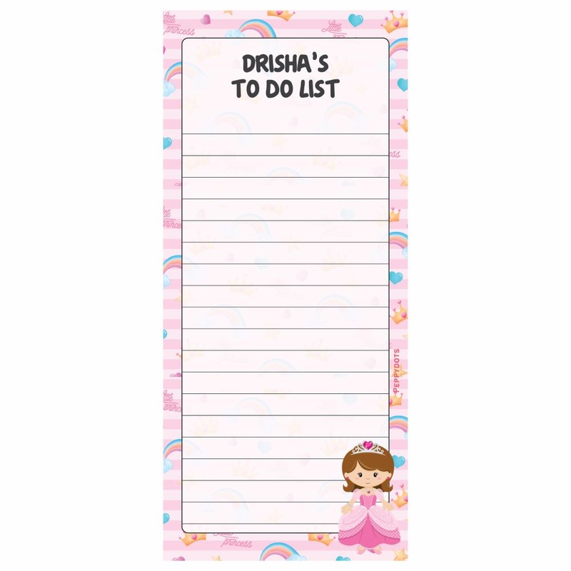 List pads – Princess (PREPAID ONLY)