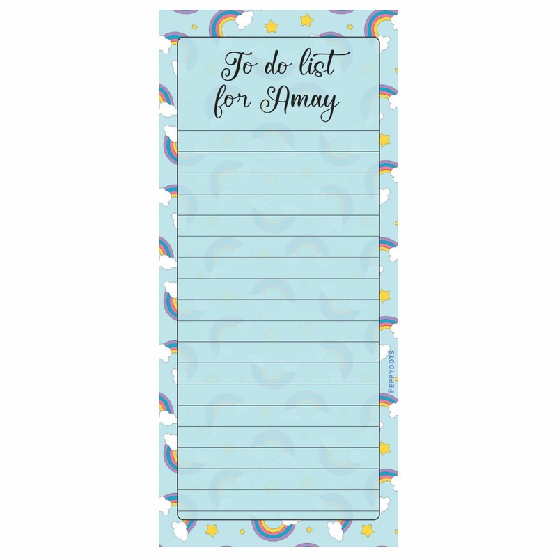 List Pads – Rainbow (PREPAID ONLY)