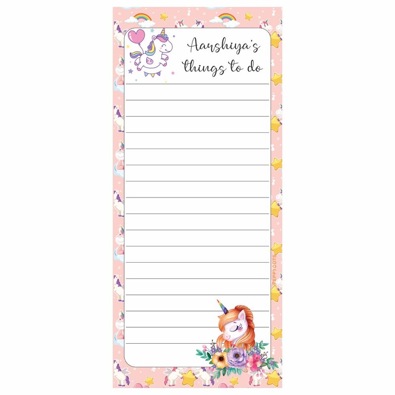 List pads – Unicorn (PREPAID ONLY)
