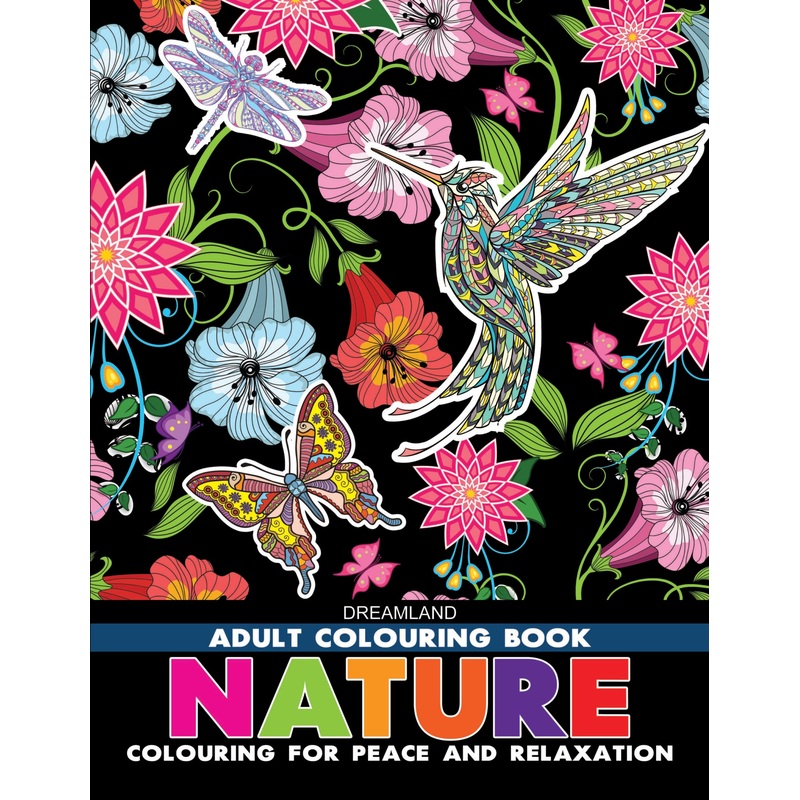 Nature  Colouring Book for Adults