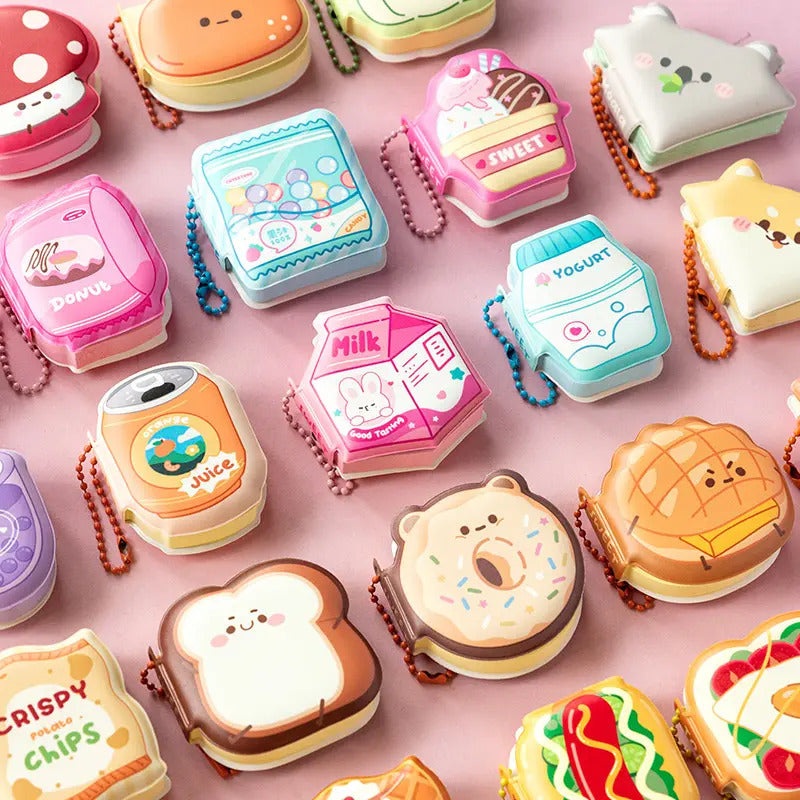 Mini Squishy Sticky Notes with Cute Design For Kids (Pack of 4)