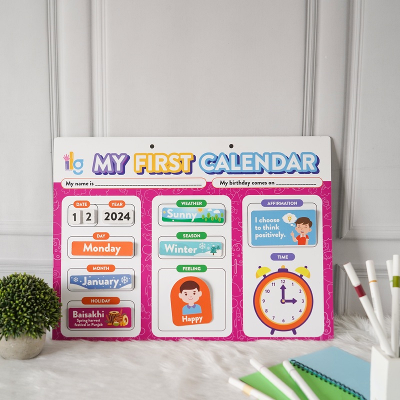 My First Home Calendar – 9 in one Activities