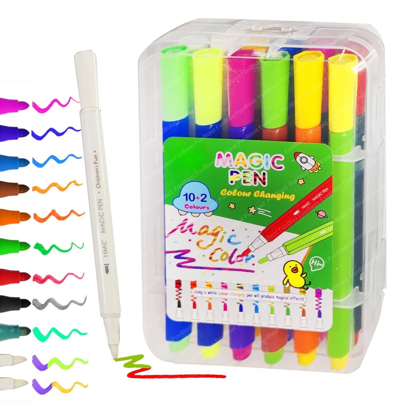 Magic Color Changing Pen – 12 pc set