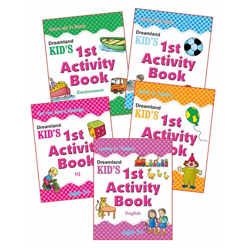 Kid’s 1st Activity Age 3+ – Pack (5 Titles)