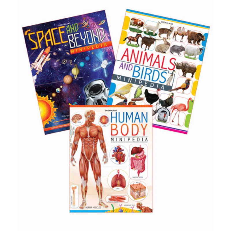Minipedia  3 Books Pack