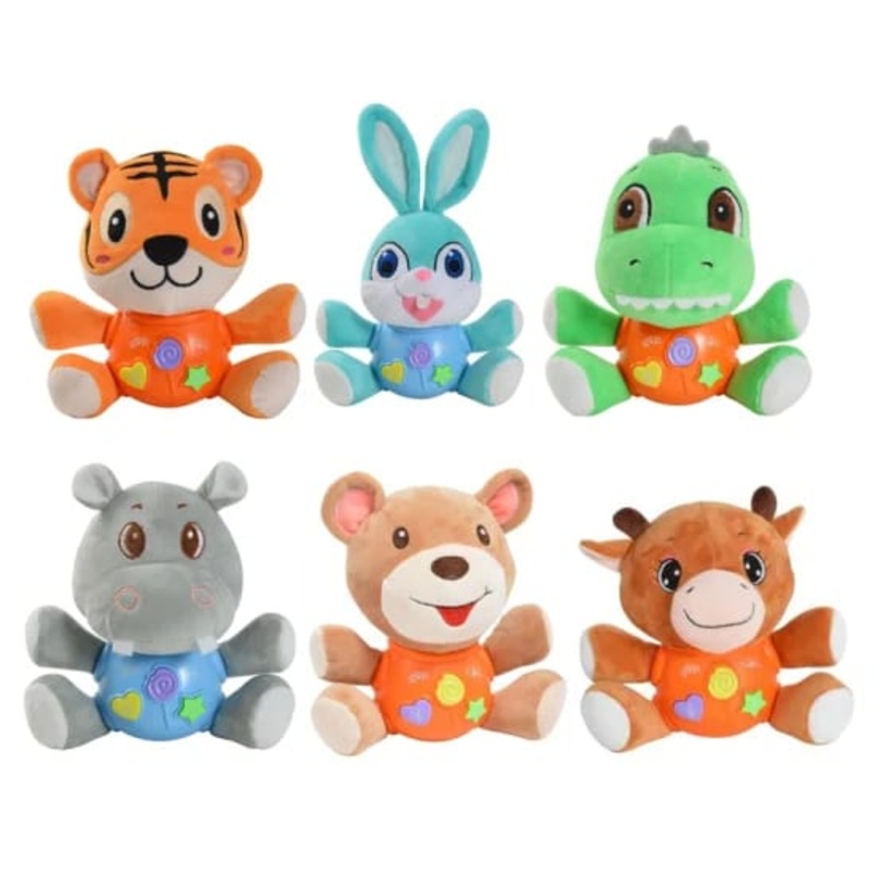 Melodic Cuddles: Plush Musical Animal Toys for Happy Kids
