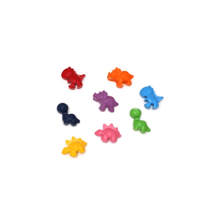 Mini Dinosaur Design Crayons Set Pack of 8