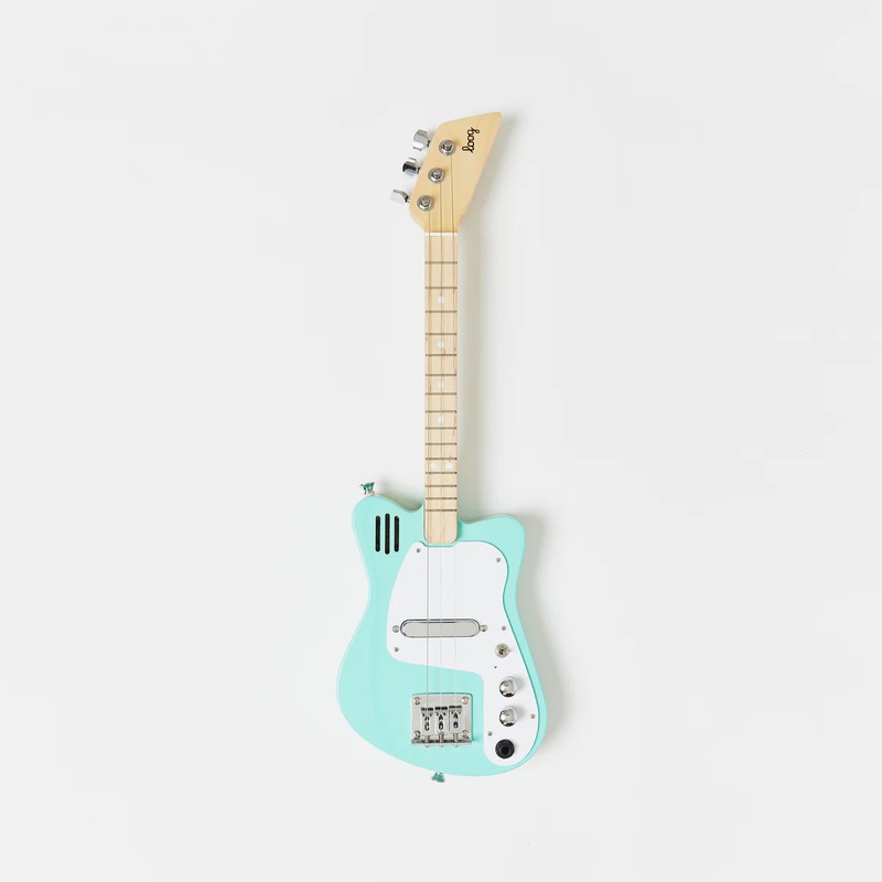 Loog Mini Electric Green + Built-In Amp