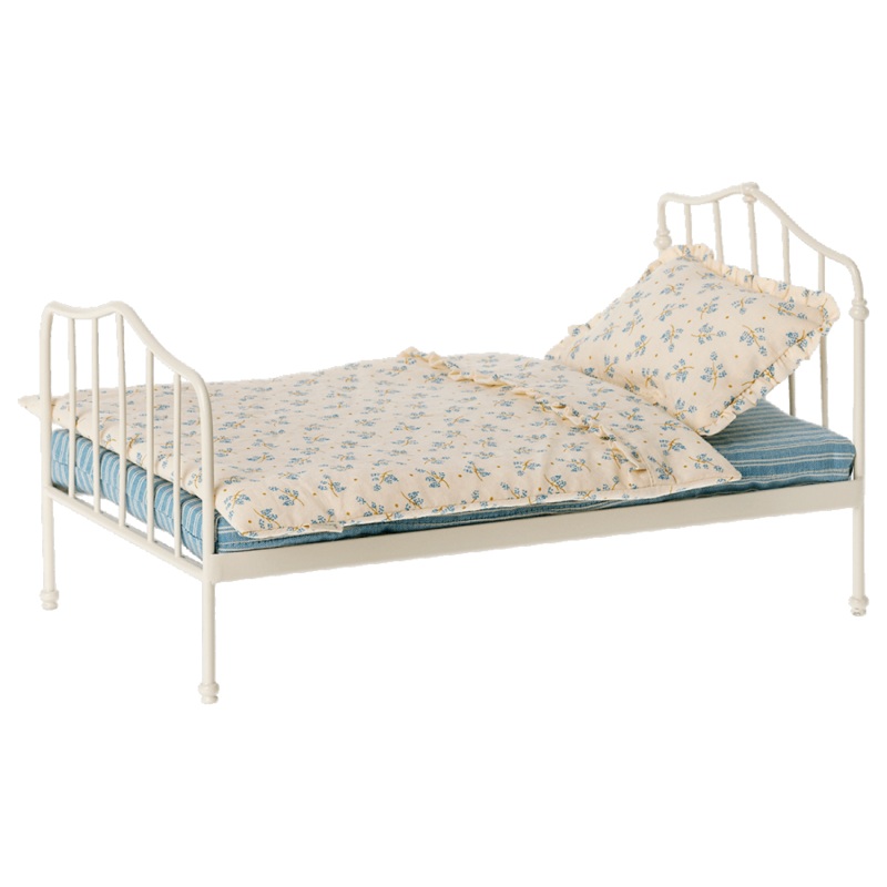 Miniature Bed, Mini – Blue